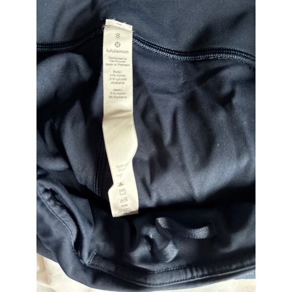 LULULEMON size 8 leggings NAVY - Picture 9 of 9